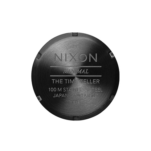Nixon Time Teller - All Black - Streetart.fr